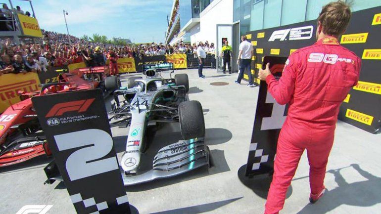 Video: la polémica reacción de Vettel tras la sanción que lo bajó del triunfo en Canadá
