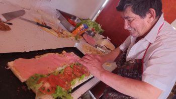 don victor sanguche milanesa rincon de los sauces
