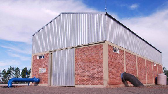 inauguran el nexo que llevara mas agua a centenario