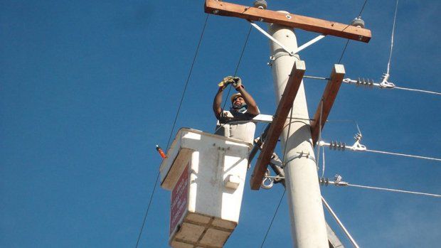 En el barrio Costa Esperanza aguardan que Edersa vuelva a trabajar.