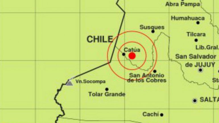 Un sismo de gran magnitud sacudió el norte del país