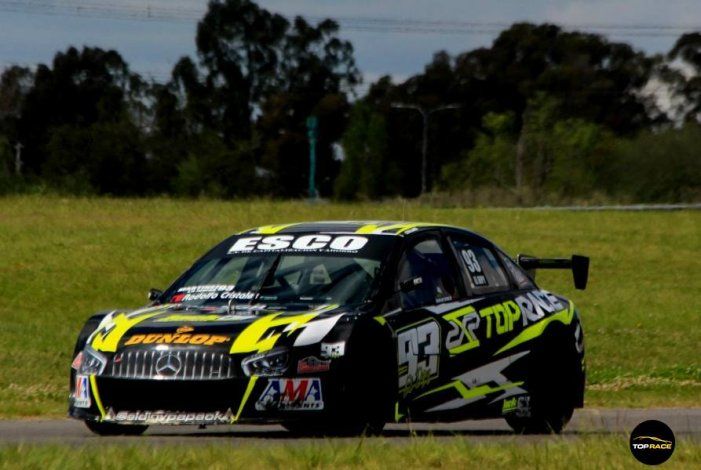 El Dipy hizo su debut en el Top Race Junior y llegó entre los diez mejores en el autódromo de Buenos Aires.