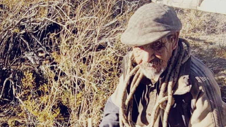 Tristeza y dolor: murió don Peto, el ermitaño del norte neuquino