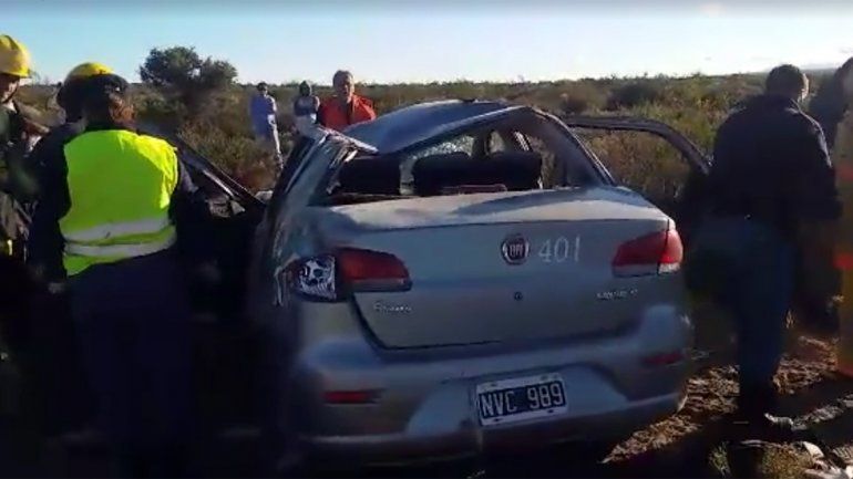 El taxista perdió la vida camino a Rincón de los Sauces.