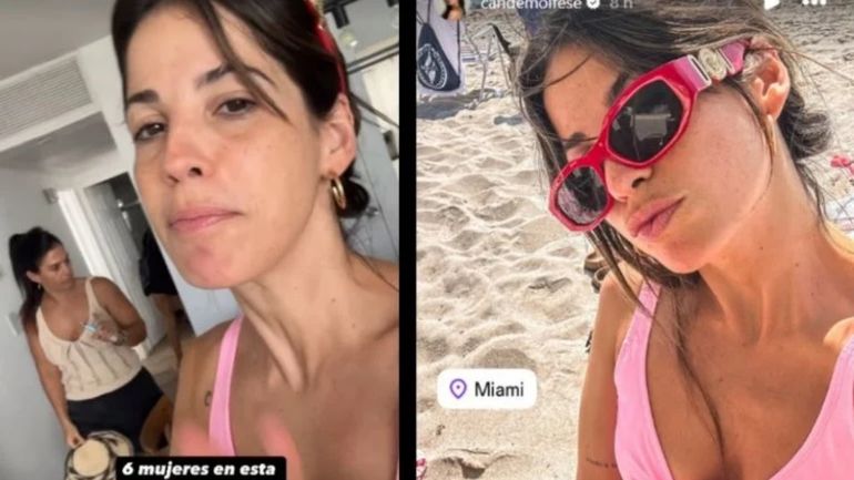 Las vacaciones de Cande Molfese Las vacaciones de Cande Molfese