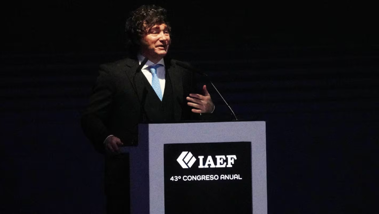 El presidente Milei cargó contra la oposición y vaticinó un triunfo libertario en las elecciones 2027.