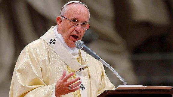 El papa Francisco.