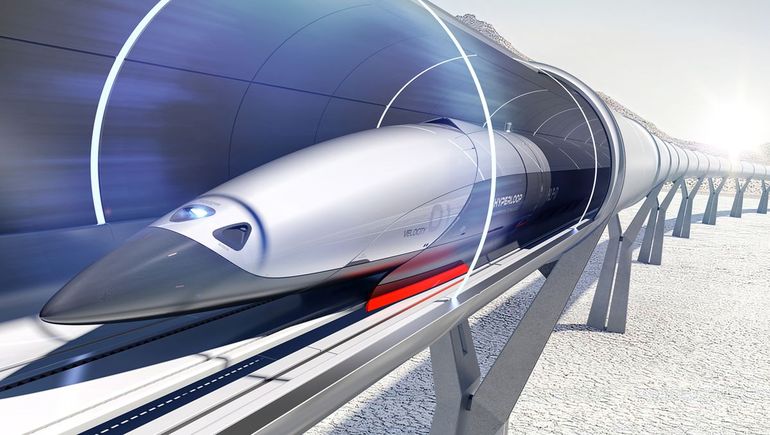 El tren bala de Elon Musk bate récords. El tren bala de Elon Musk bate récords.