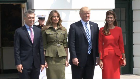 Así recibió Trump a Mauricio Macri en la Casa Blanca 
