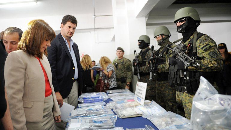 La ministra de Seguridad