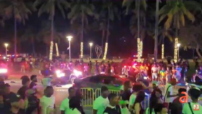 Miami: por la ola de violencia, imponen un toque de queda