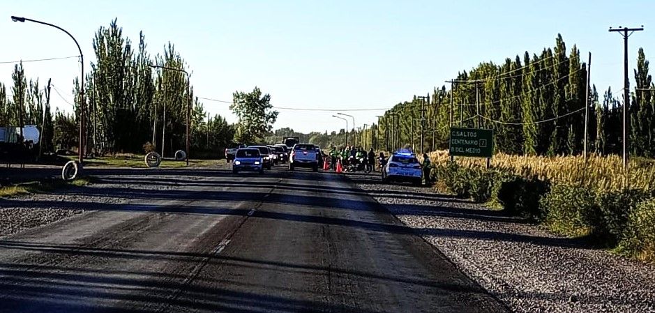 El incidente vial se produjo a la altura del kilómetro 8 de la Ruta 151, en el ingreso a Cipolletti.&nbsp;