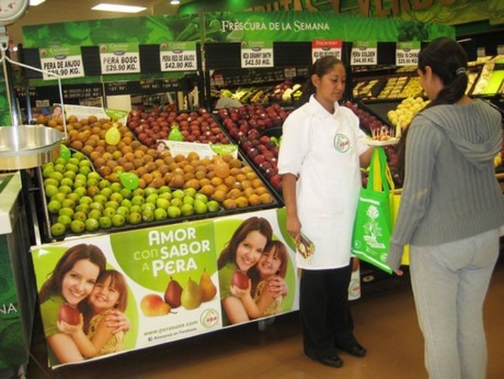 El mercado de la pera en M&eacute;xico es muy competitivo.