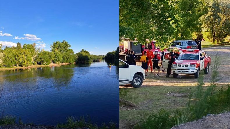 Pasado el mediodía se informó el hallazgo del cuerpo en el río Negro. | LM Neuquen Pasado el mediodía se informó el hallazgo del cuerpo en el río Negro.