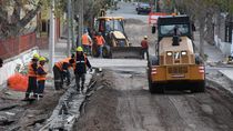 Más obras de asfalto para la ciudad de Neuquén / Foto Prensa Municipio