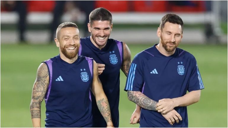 Gustavo López contó cómo era la relación de Messi con el Papu Gómez antes del Mundial