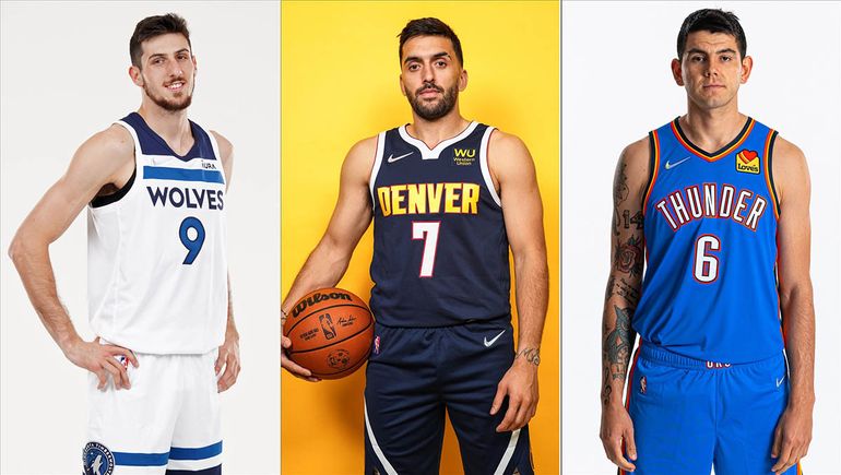 NBA: arranca la temporada con presencia de tres argentinos