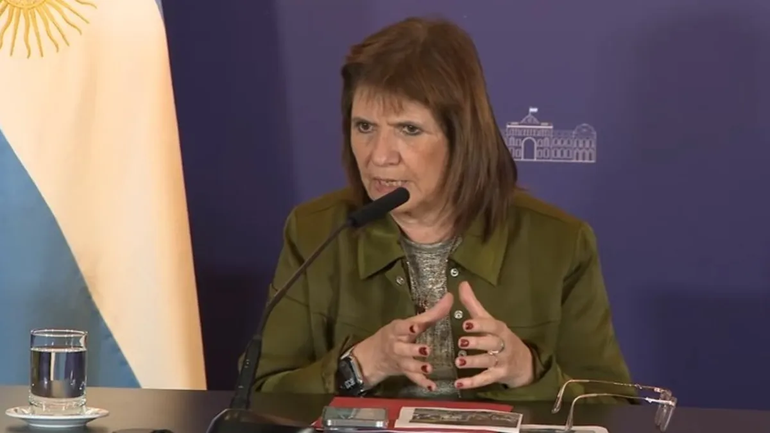 Patricia Bullrich pidió a la Justicia la de tención de 29