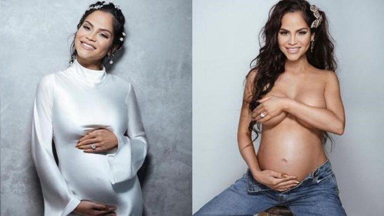 Natti Natasha tiene seis meses de feliz embarazo