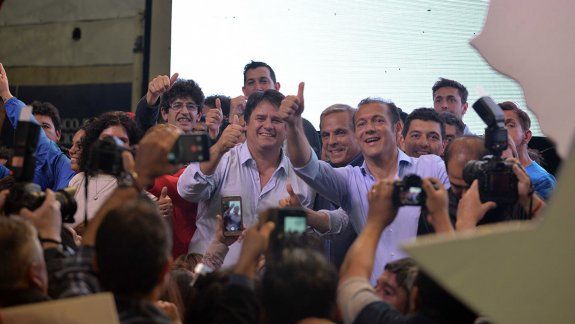 Gaido se lanzó en La Caldera