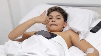 de un golpe tonto a la fractura y el tumor: operaron al nene que moviliza a alianza de un golpe tonto a la fractura y el tumor: operaron al nene que moviliza a alianza