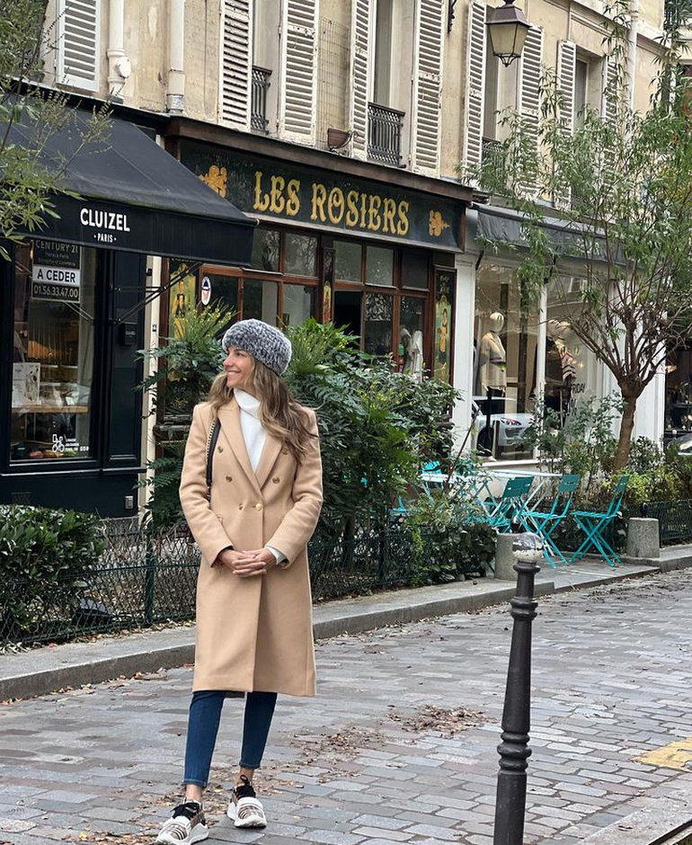 La moda y la gastronomía parisina estaban en la lista de cosas que quería disfrutar Belén.