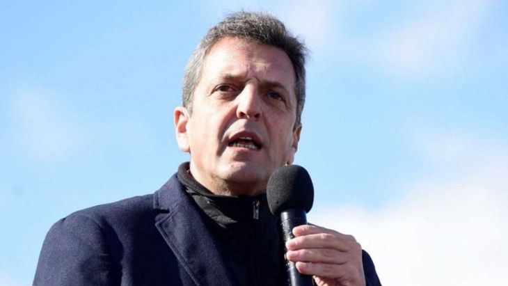 Sergio Massa, ministro de Economía y precandidato de UxP. Sergio Massa, ministro de Economía y precandidato de UxP.