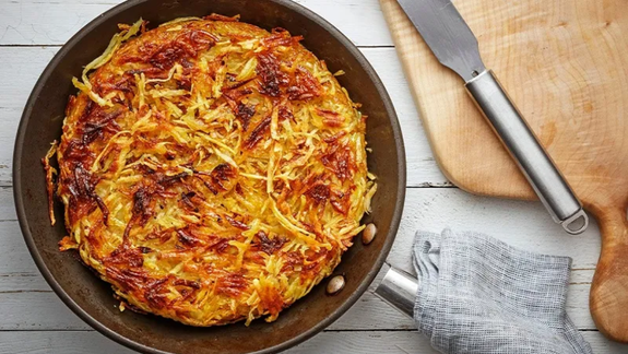 Una receta de Papa Rosti