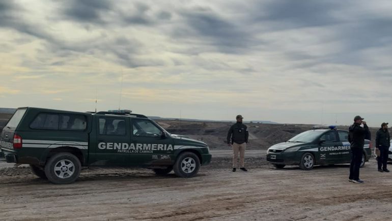 Operativo de Gendarmería Nacional.