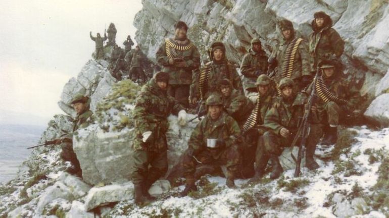 Gurkas en el Ejército británico, durante la Guerra de Malvinas Gurkas en el Ejército británico, durante la Guerra de Malvinas
