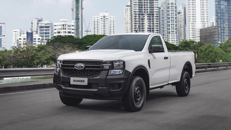 La Ford Ranger en versión cabina simple saldrá de la planta de la marca en General Pacheco