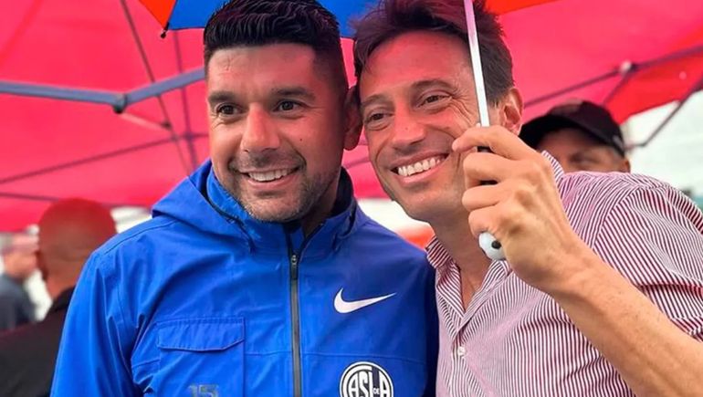 Marcelo Moretti y Néstor Ortigoza Marcelo Moretti y Néstor Ortigoza