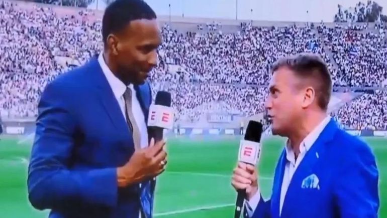 Video viral: comentarista deportivo colapsó en vivo