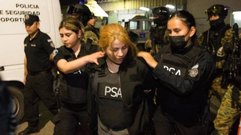 Brenda Uliarte, una de las detenidas por el atentado a Cristina Fernández de Kirchner.