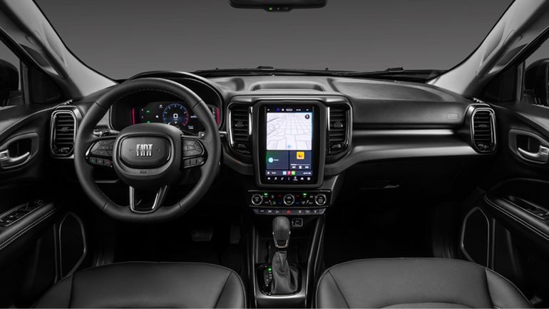 El interior de Fiat Toro 2026. El interior de Fiat Toro 2026.