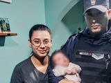 El cabo Aitor Mohamed Mendoza le aplicó la maniobra de Heimlich y le salvó la vida a la beba.