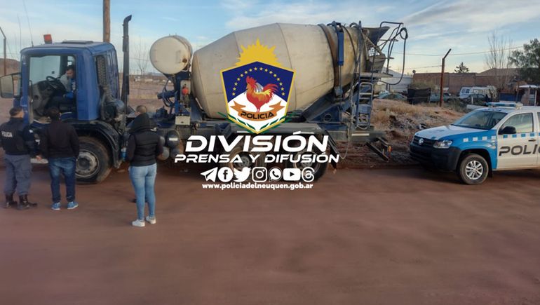 Por las redes ofrecían un camión hormigonero robado
