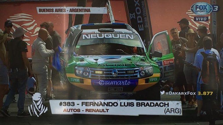 Fernando Bradach se quedó sin Dakar.