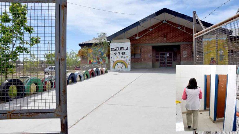 Suspendieron las clases porque un alumno prendió fuego en el baño