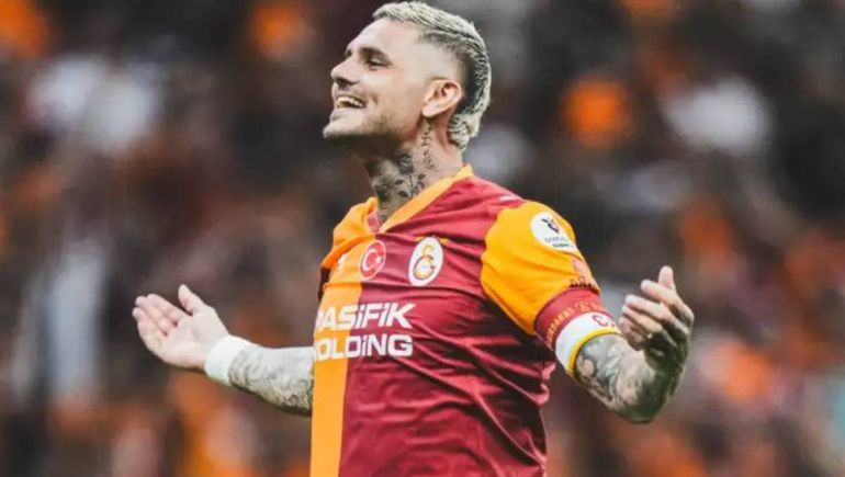 Mauro Icardi volvió con un gol al fútbol de Turquía