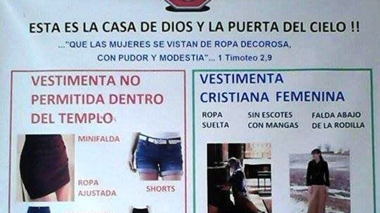 El hecho generó un escándalo y fue denunciado por los fieles.&nbsp;