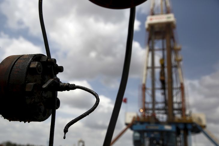 Foto de archivo de una instalación petrolea de PDVSA en Monagas, Venezuela.