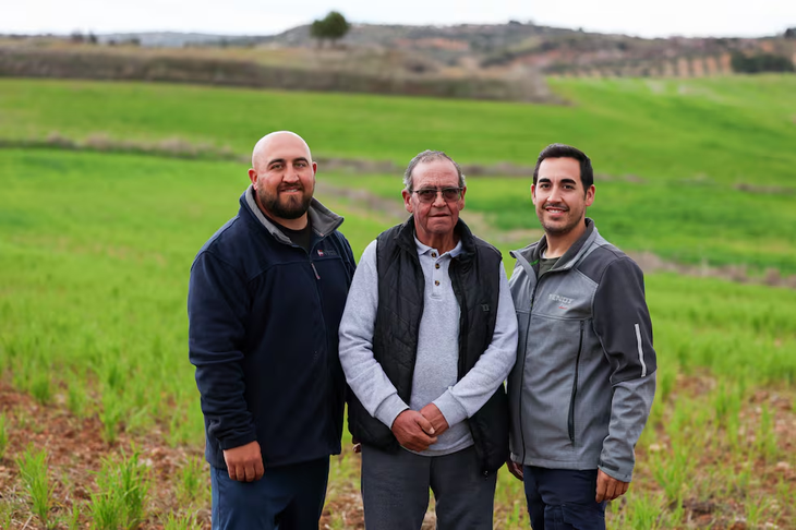 La familia Díaz Domingo en Villarejo de Salvanés el 10 de marzo. La familia Díaz Domingo en Villarejo de Salvanés el 10 de marzo.