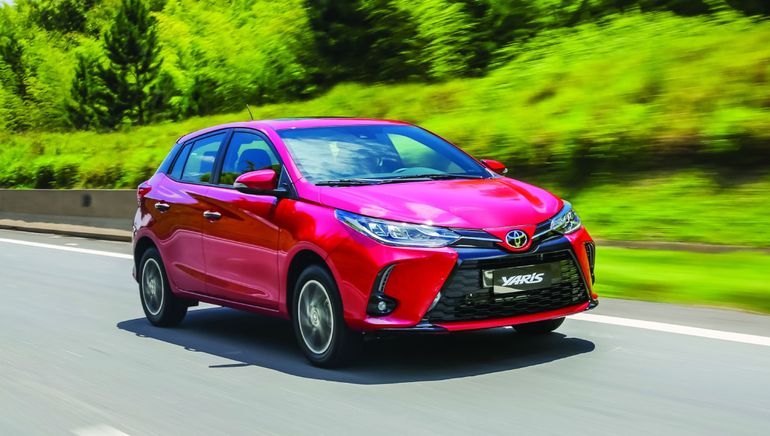 El Toyota Yaris se mantiene en lo más alto. Foto: Toyota El Toyota Yaris se mantiene en lo más alto. Foto: Toyota