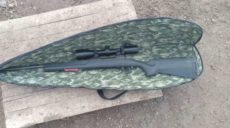 Una de las armas que estaban en poder de la organización delictiva, con conexiones en varias provincias. Una de las armas que estaban en poder de la organización delictiva, con conexiones en varias provincias. 