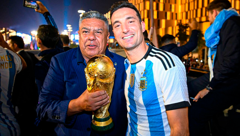 La sentencia de Chiqui Tapia sobre la continuidad de Scaloni