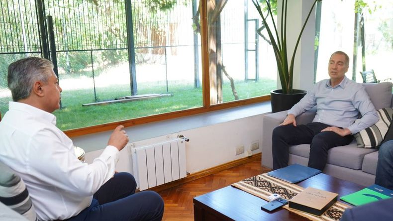 Figueroa recibió a Santilli el pasado sábado en Neuquén | LM Neuquen Figueroa recibió a Santilli el pasado sábado en Neuquén