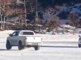 Inconscientes al volante: secuestraron una de las camionetas 4x4 que ingresó al Batea Mahuida