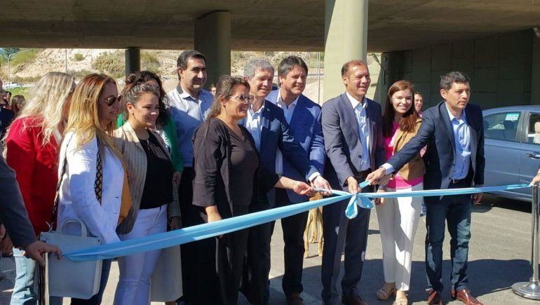 Gutiérrez, Gaido y Monzani inauguraron el nodo vial
