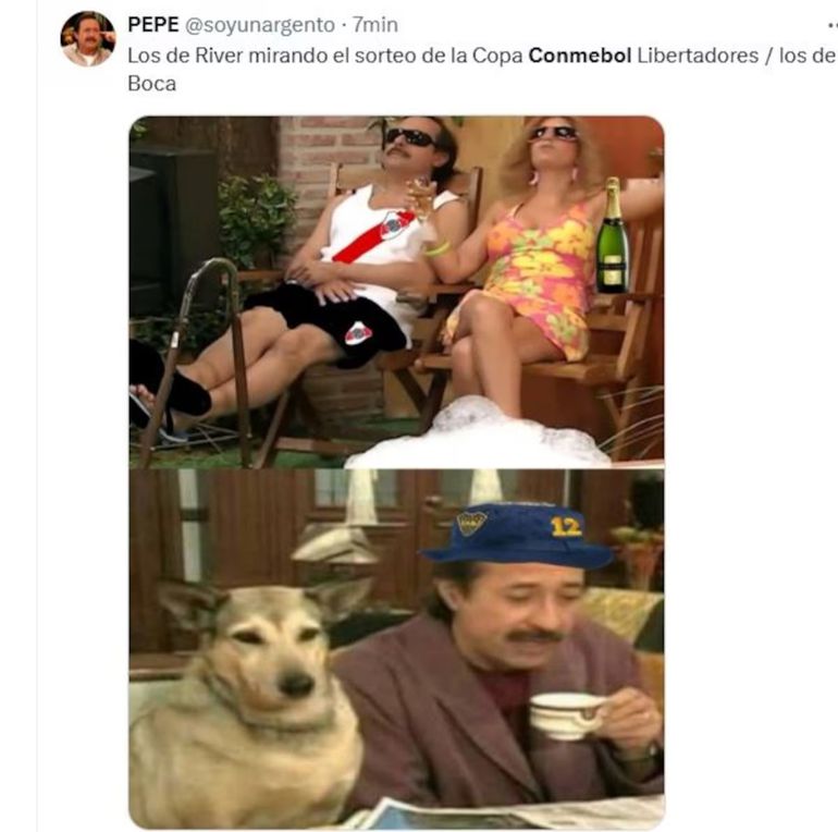 Los mejores memes del sorteo de la Copa Libertadores Los mejores memes del sorteo de la Copa Libertadores